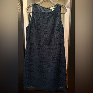LOFT blue shift dress